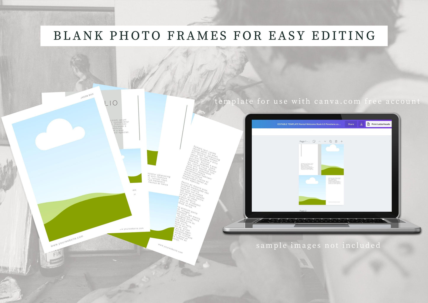 eBook Template|Portfolio Template|Brochure Template|Business Template|Magazine Template|Portfolio| Artist