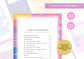 Nail Salon Services Pricing Menu | Pricing Guide | Nail Salon Template | Brochure Template | Business Template | Strawberry Cheesecake