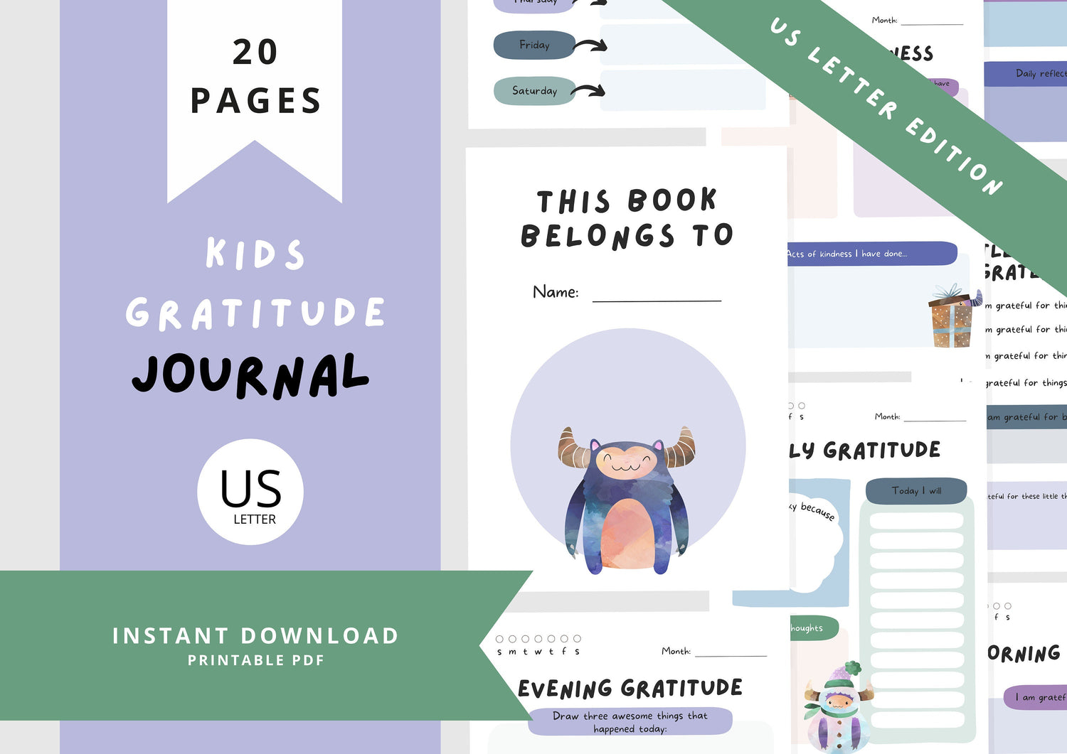 Kids Gratitude Journals