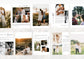 Posing and Prompts photography template Fully customisable brochure Modern and Simple