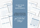 Debt Repayment Planner! Debt Tracker, Printable Planner, Debt planning, Steel Blue