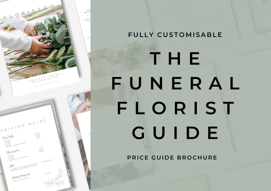 Funeral Florist Pricing Template for Florists Eucalyptus